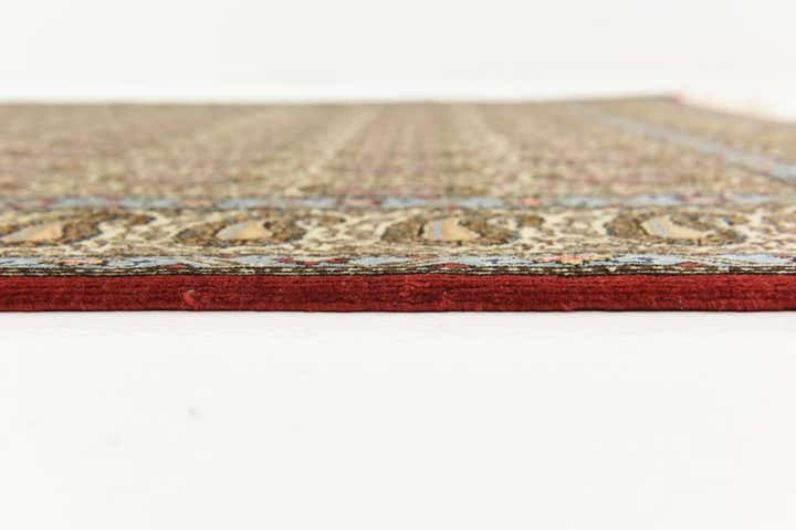 4' 3 x 7' Hand Knotted Qom Persian Rug