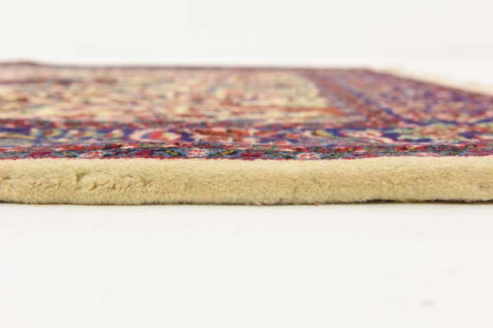 4' 5 x 6' 6 Hand Knotted Qom Persian Rug