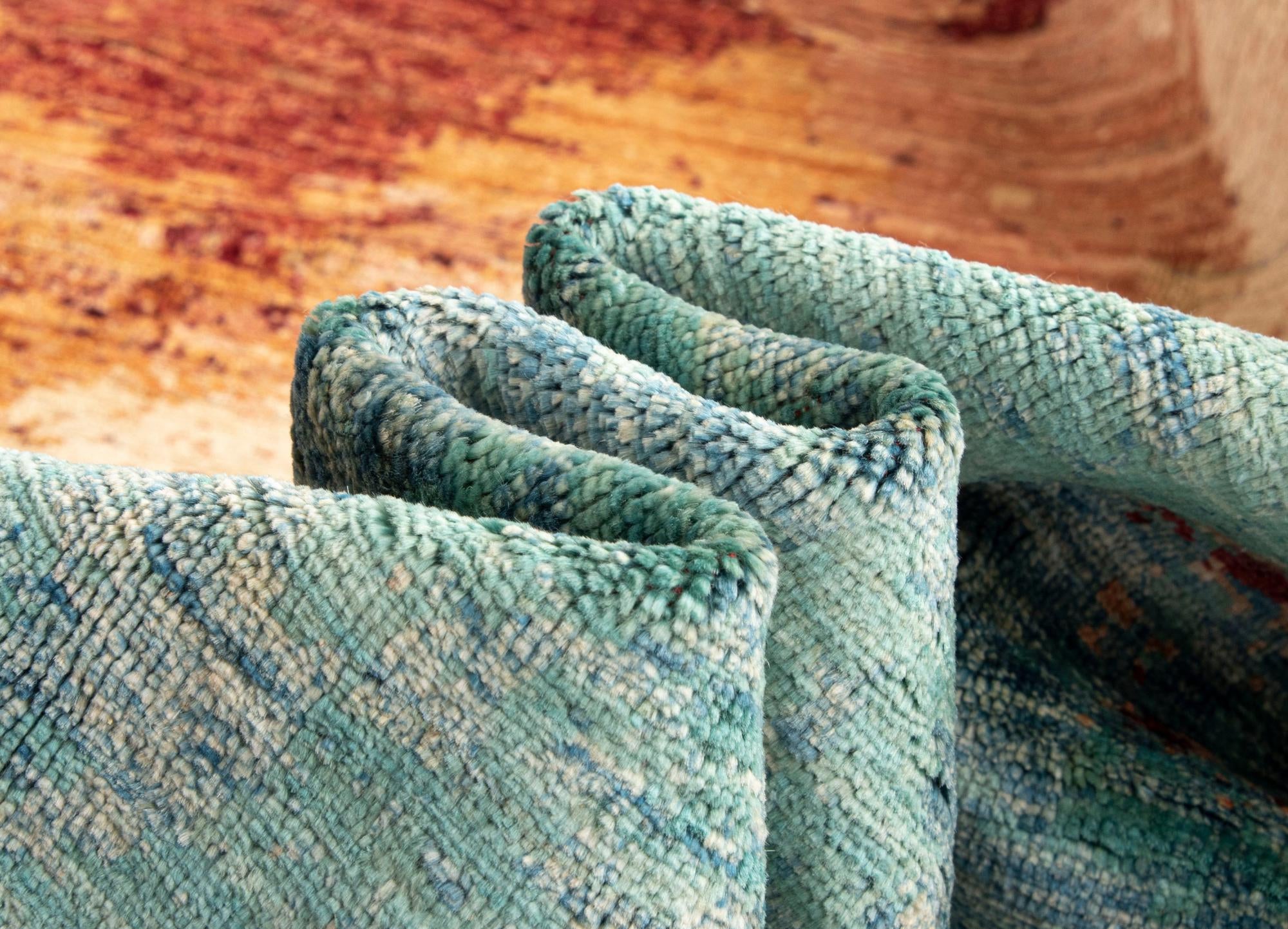 4' 10 x 6' 8 Rubin Wool Rug