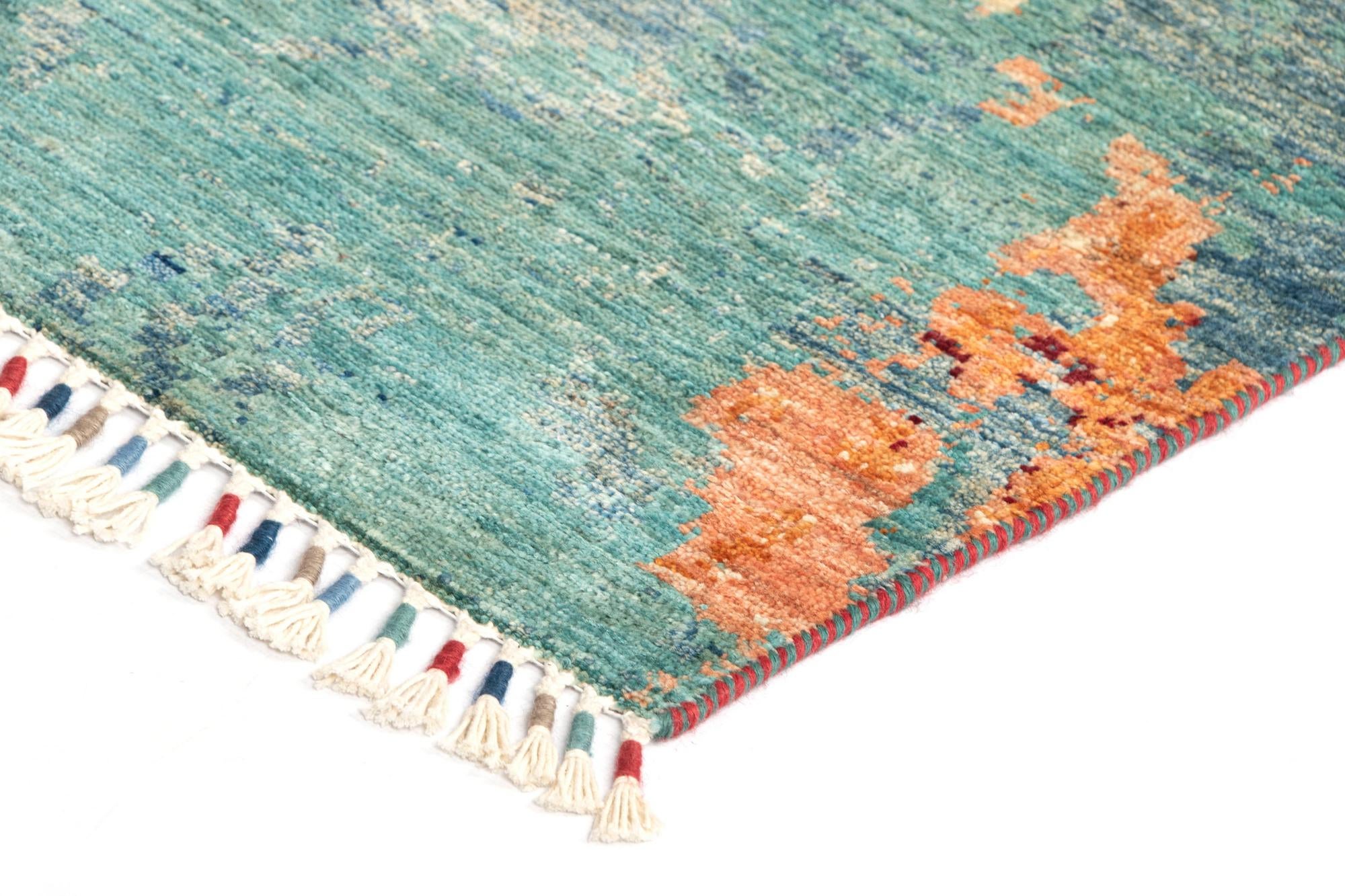 4' 10 x 6' 8 Rubin Wool Rug
