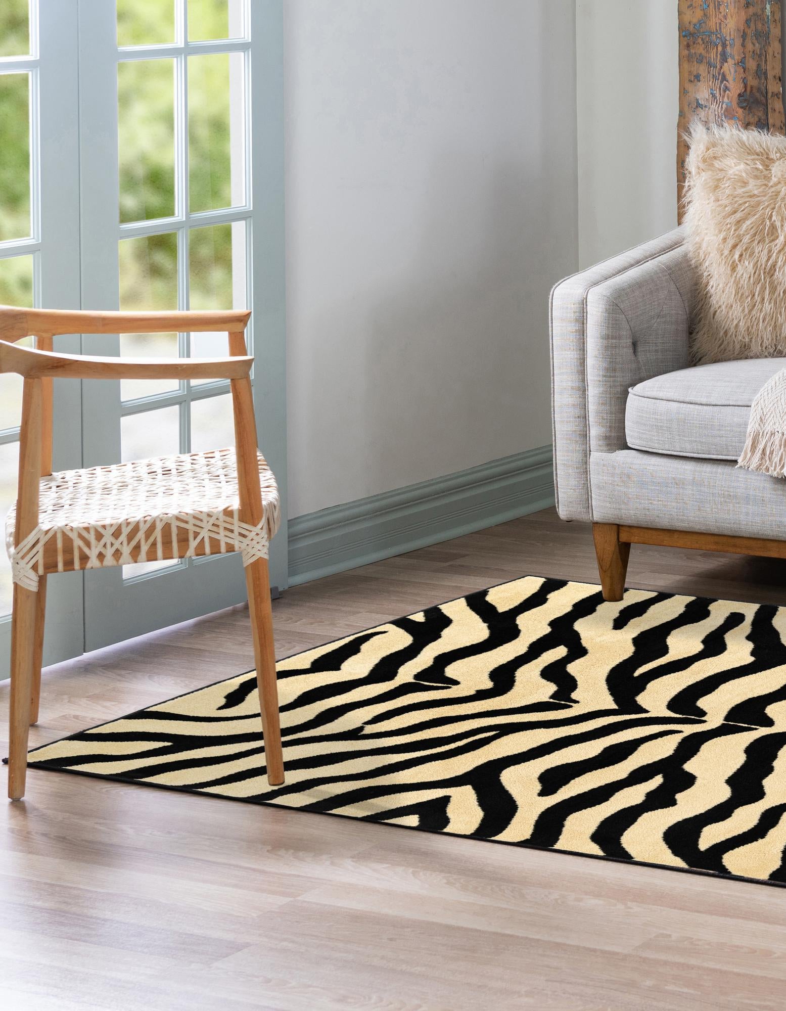 Custom Cream Safari Rug