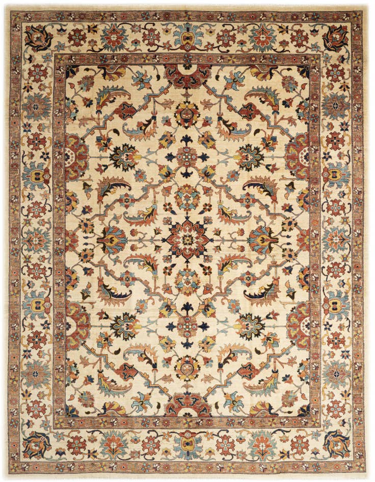Detail image of 9' 1 x 11' 4 Sara Wool Rug