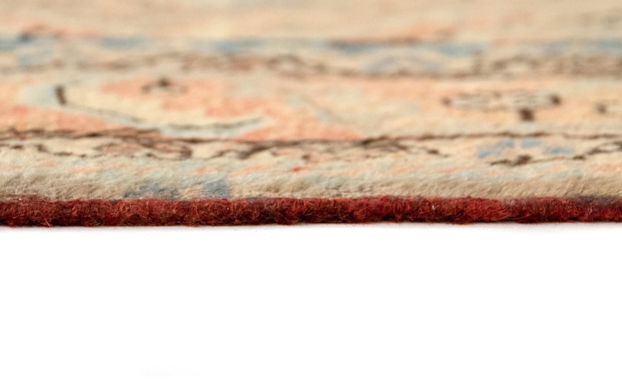4' 5 x 7' Hand Knotted Sarough Persian Wool Rug