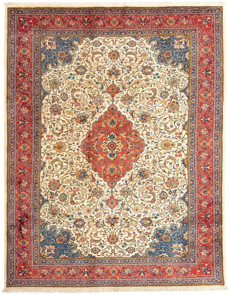 Detail image of 8' 2 x 11' 5 Sarouk Wool Rug