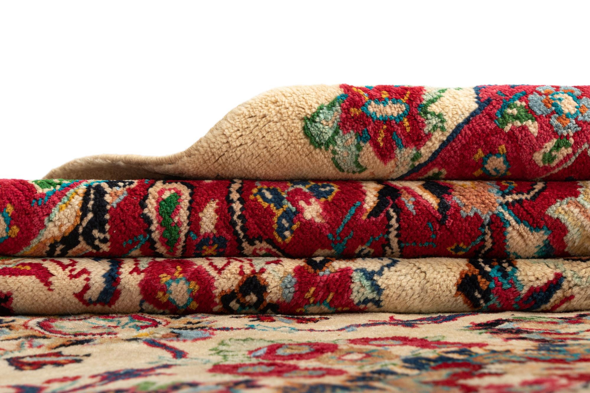 9' 7 x 12' 8 Sarouk Wool Rug