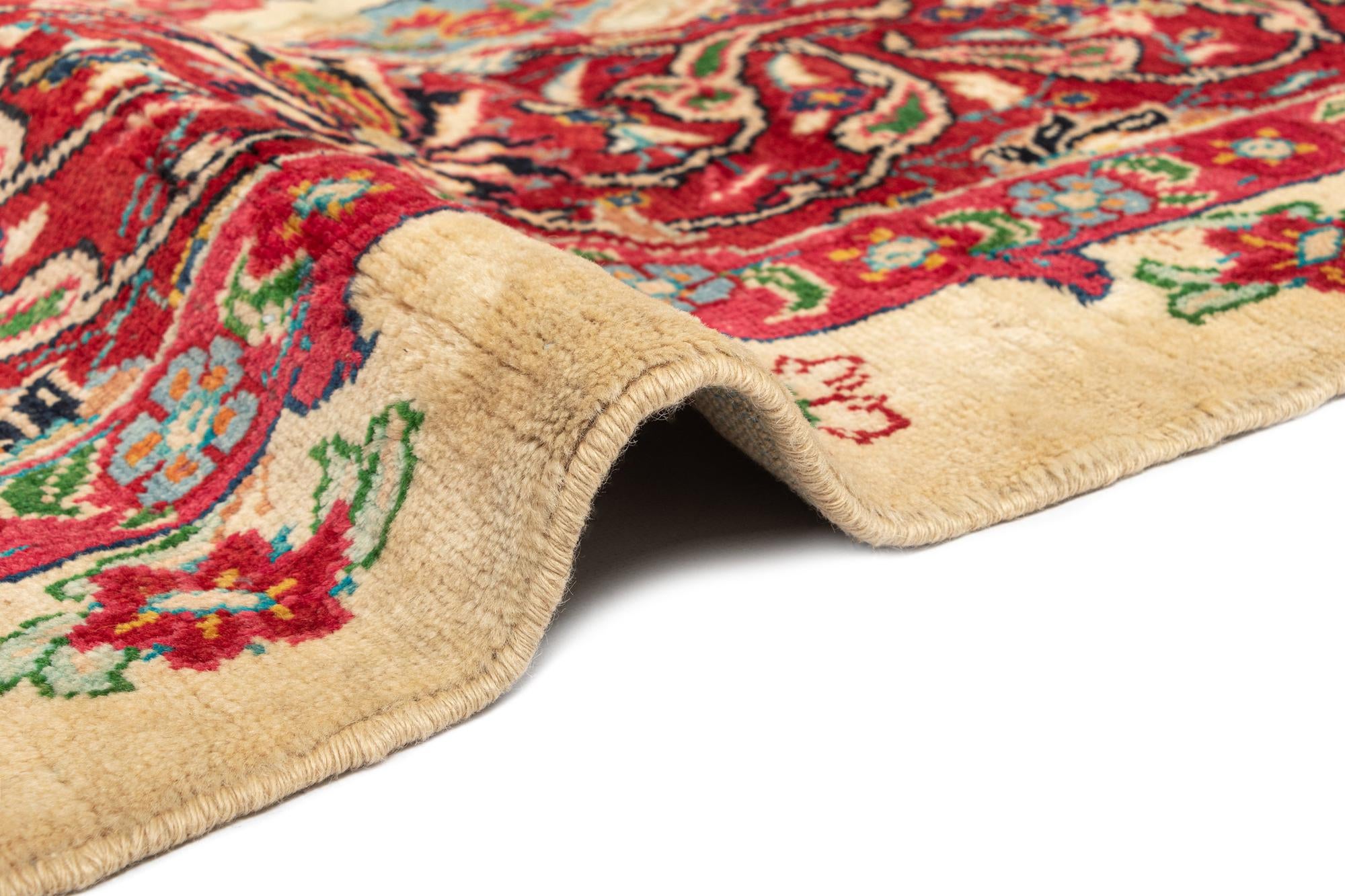 9' 7 x 12' 8 Sarouk Wool Rug