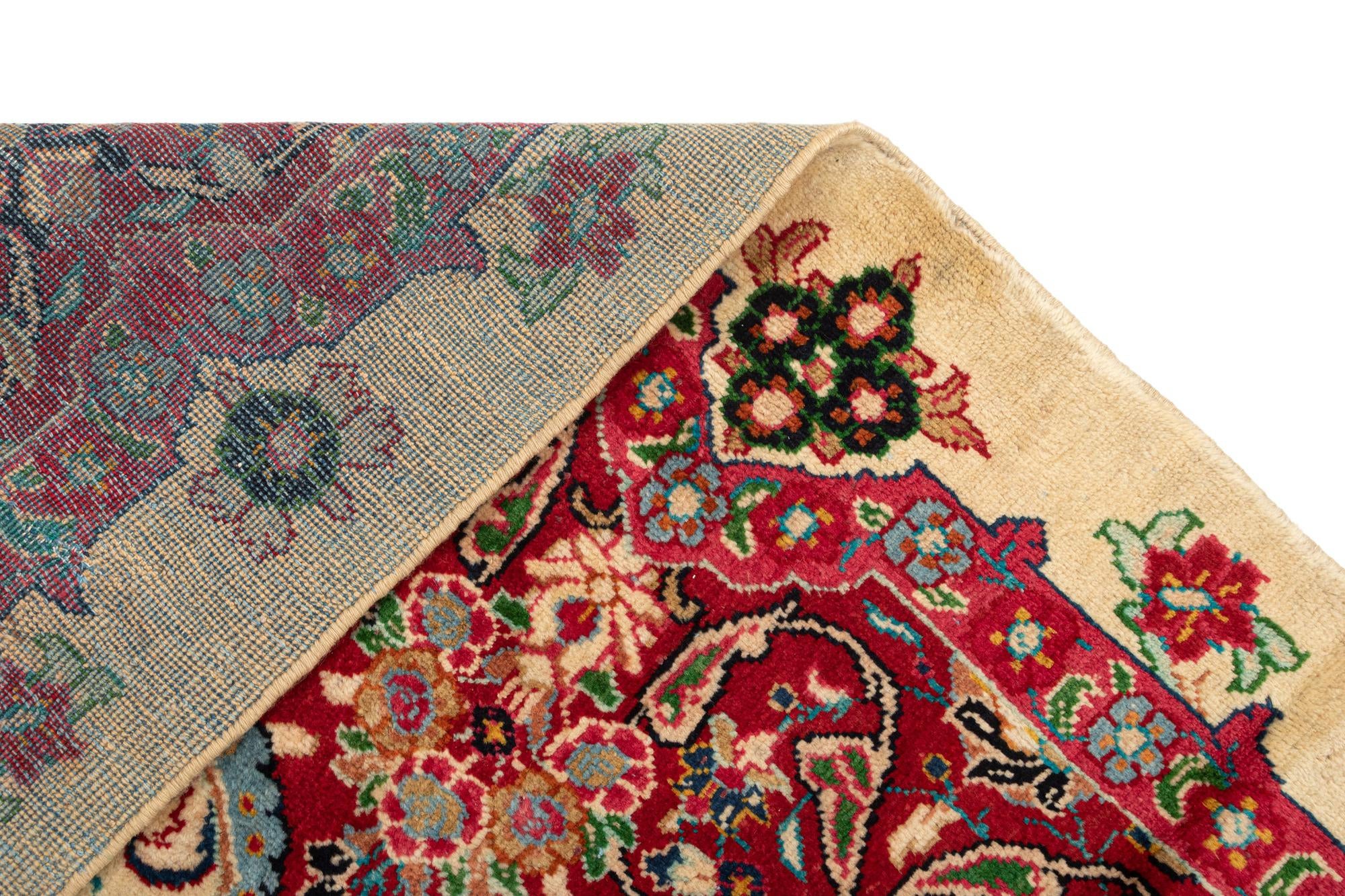 9' 7 x 12' 8 Sarouk Wool Rug