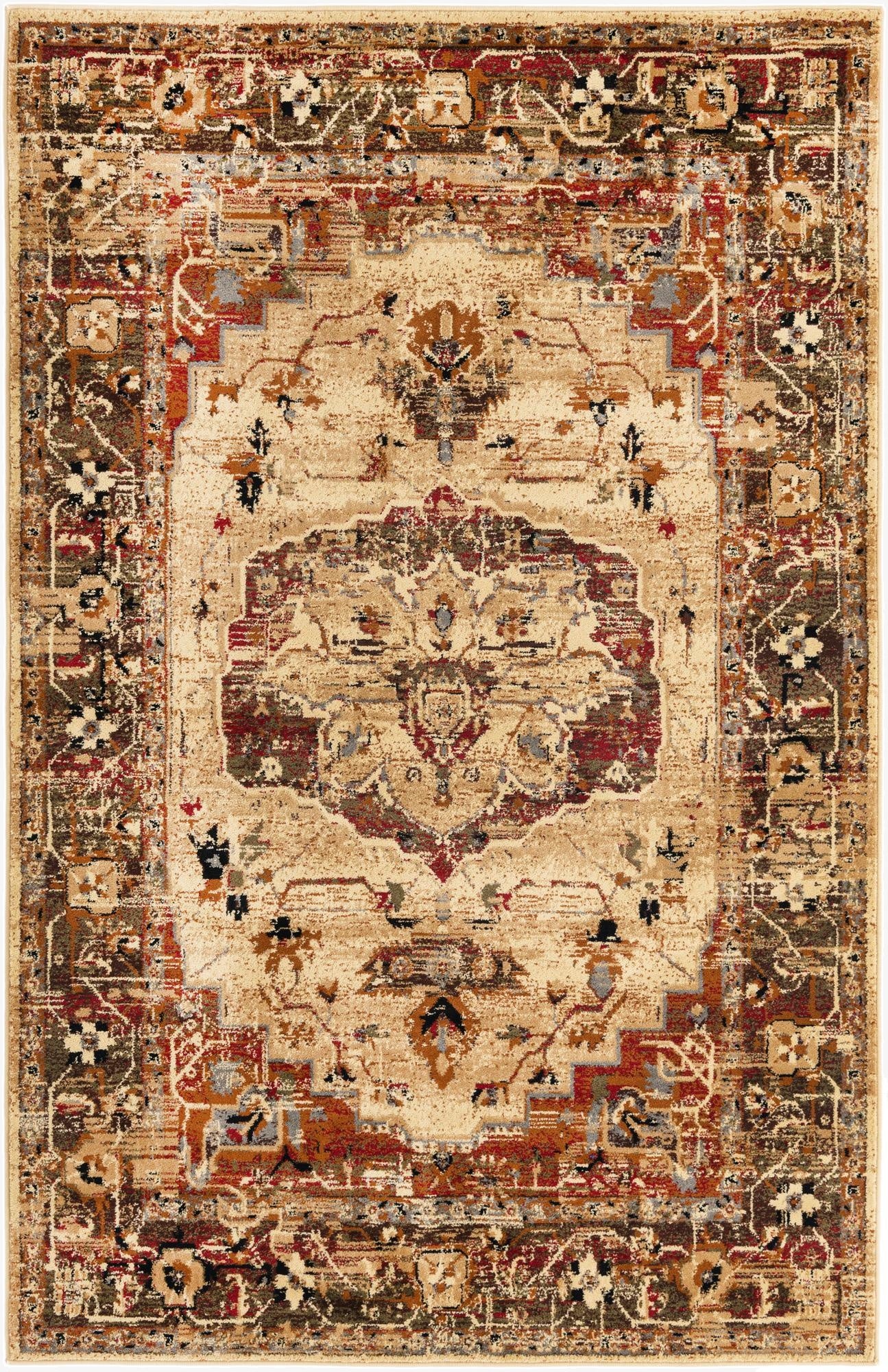 5' 3 x 8' Saturn Rug