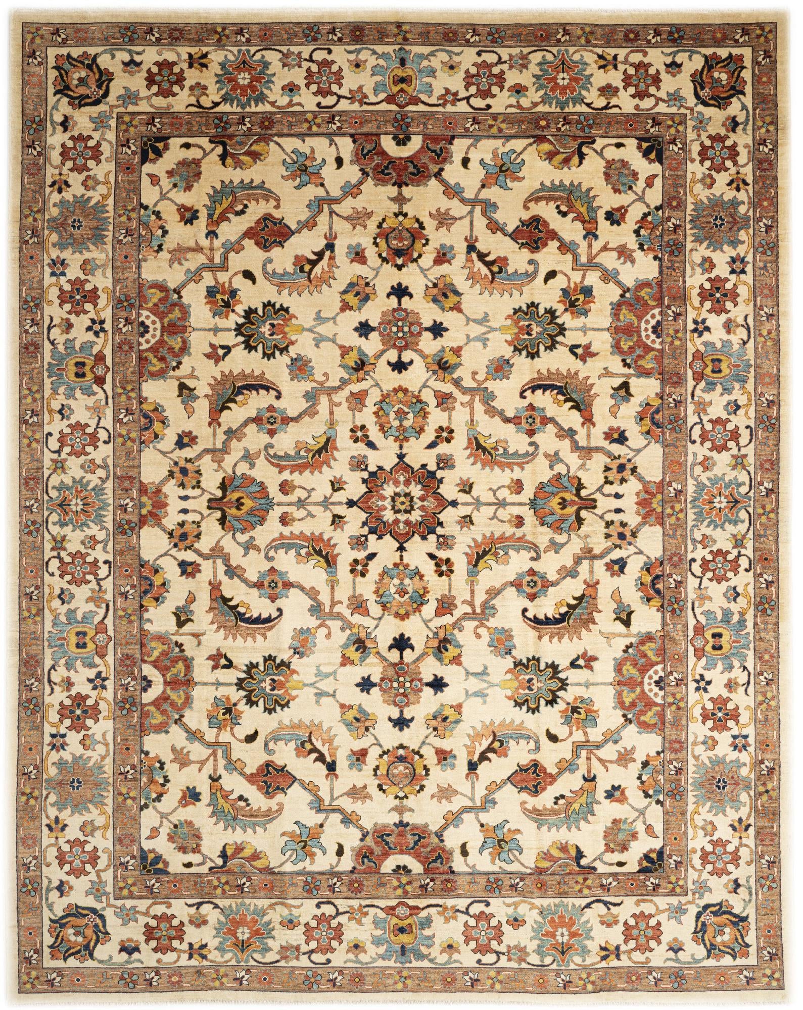 9' 1 x 11' 4 Serapi Wool Rug