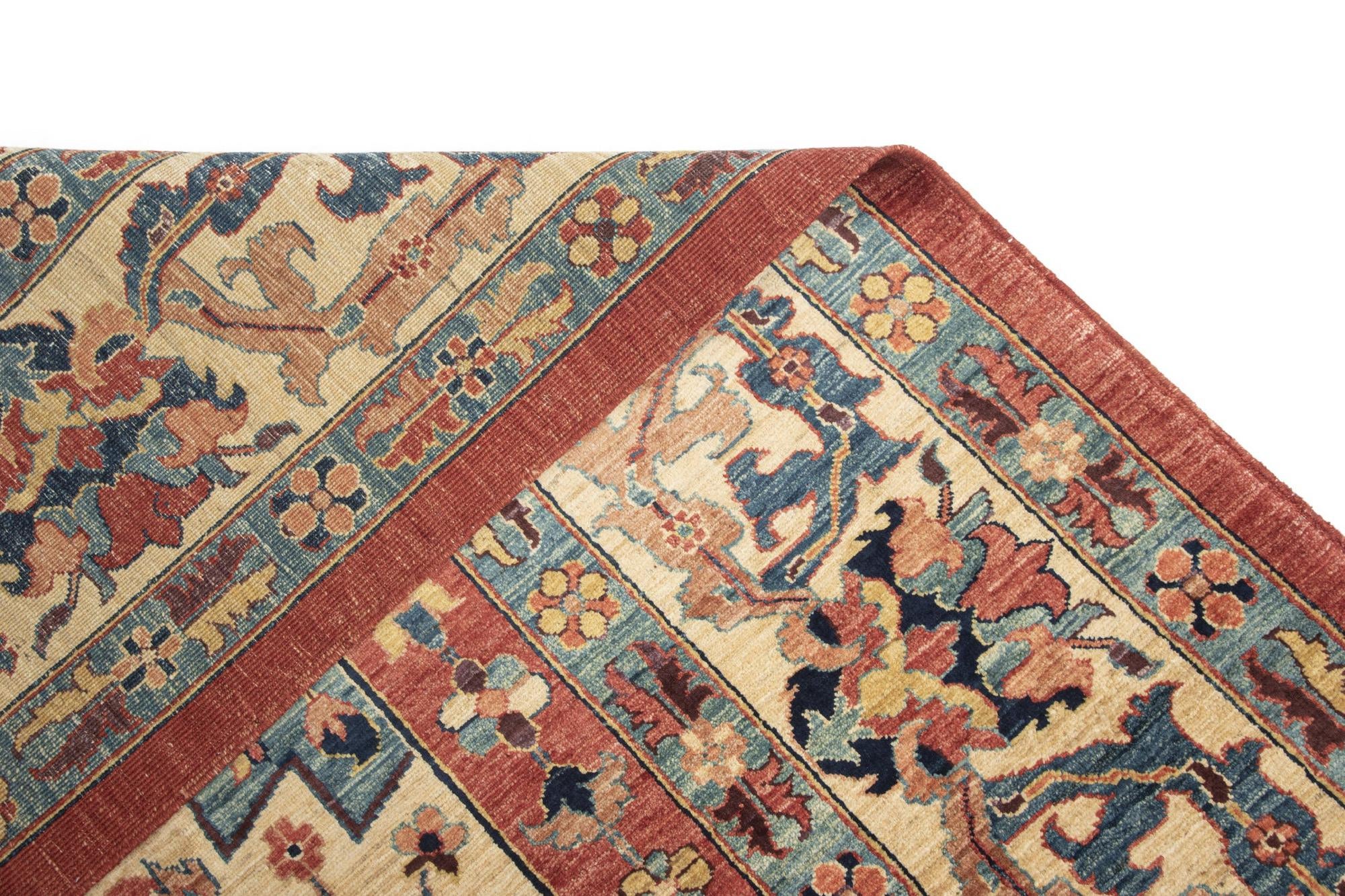 8' 5 x 10' 9 Serapi Wool Rug