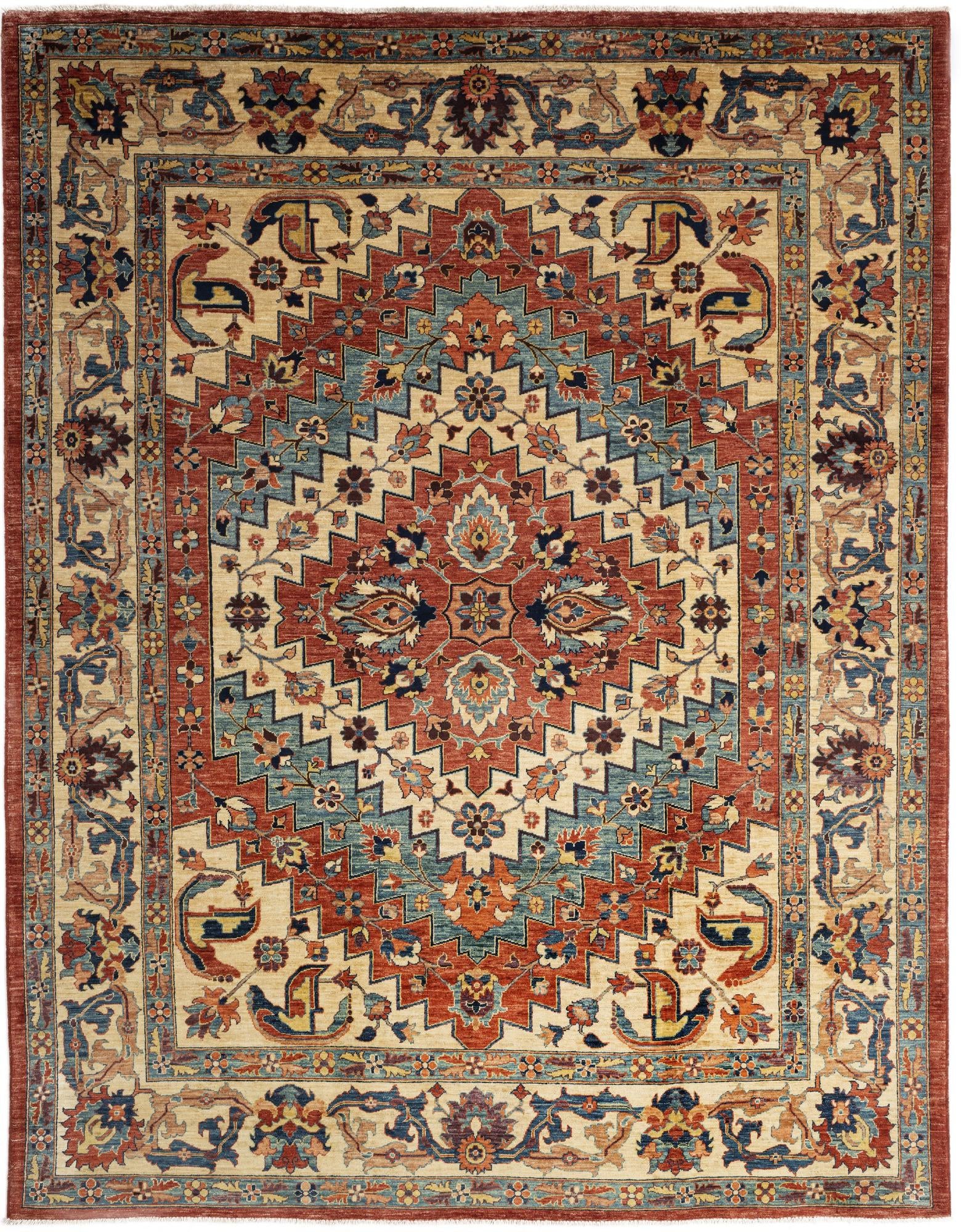 8' 5 x 10' 9 Serapi Wool Rug