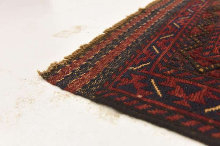 195cm x 275cm Hand Knotted Sumak Wool Rug