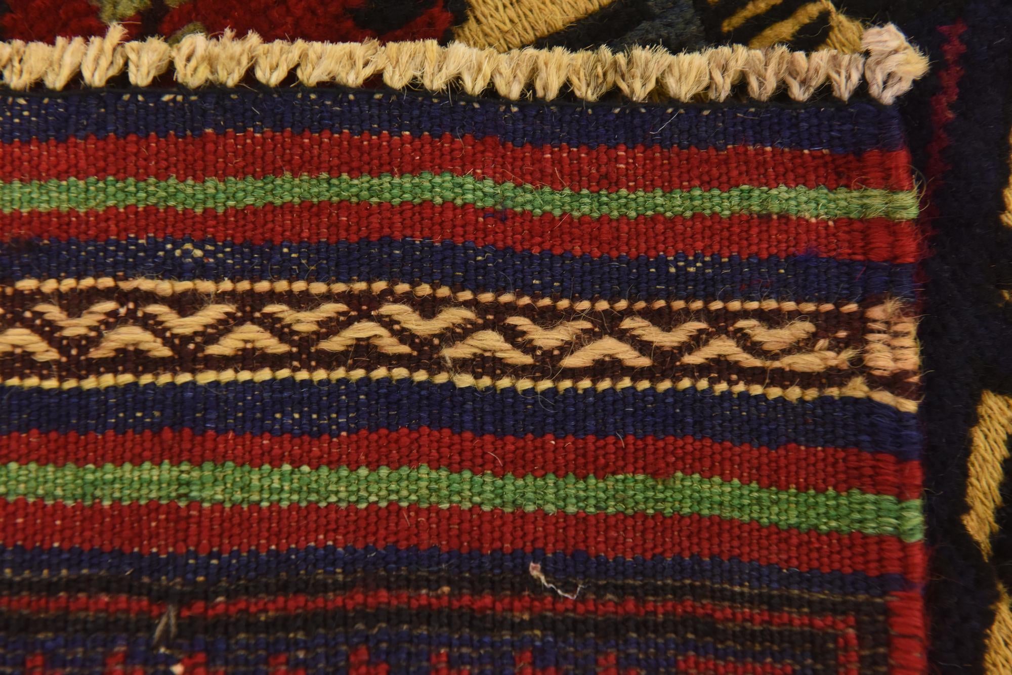 2' 10 x 4' 10 Hand Knotted Sumak Wool Rug