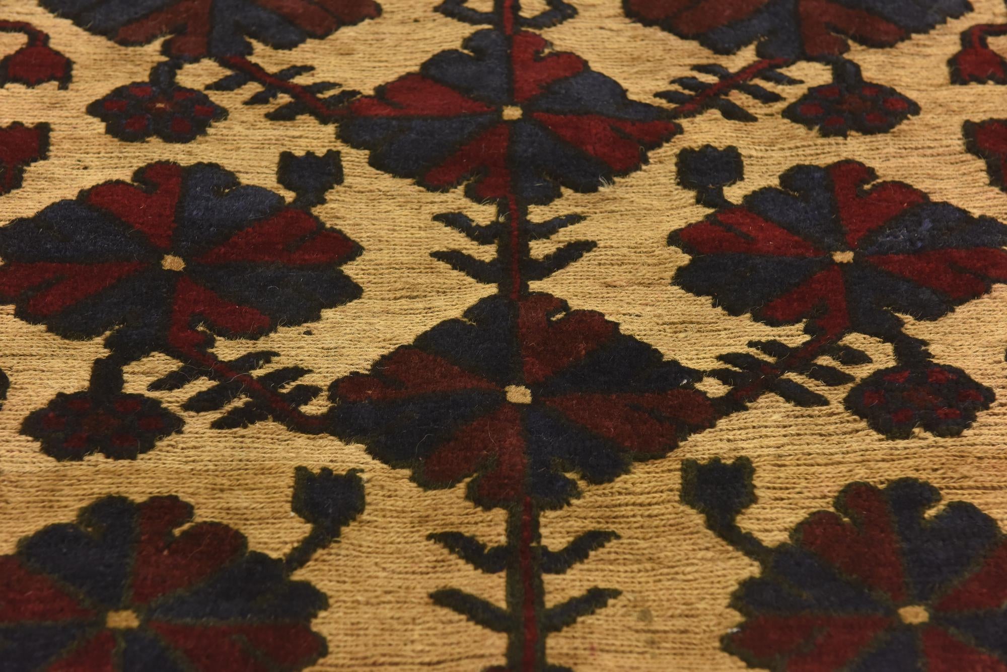 2' 10 x 4' 6 Hand Knotted Sumak Wool Rug