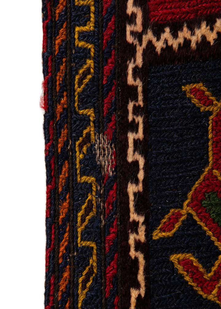 7' 1 x 9' 7 Hand Knotted Sumak Oriental Wool Rug