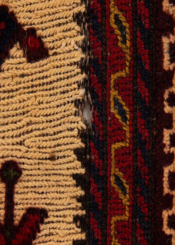 7' 1 x 9' 7 Hand Knotted Sumak Oriental Wool Rug