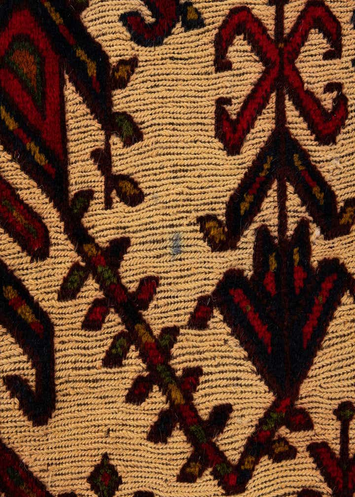 7' 1 x 9' 7 Hand Knotted Sumak Oriental Wool Rug