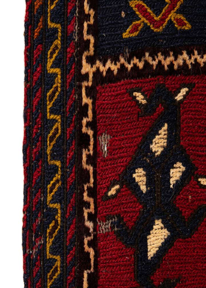 7' 1 x 9' 7 Hand Knotted Sumak Oriental Wool Rug