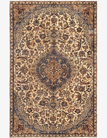 5' 11 x 9' 3 Tabas Wool Rug