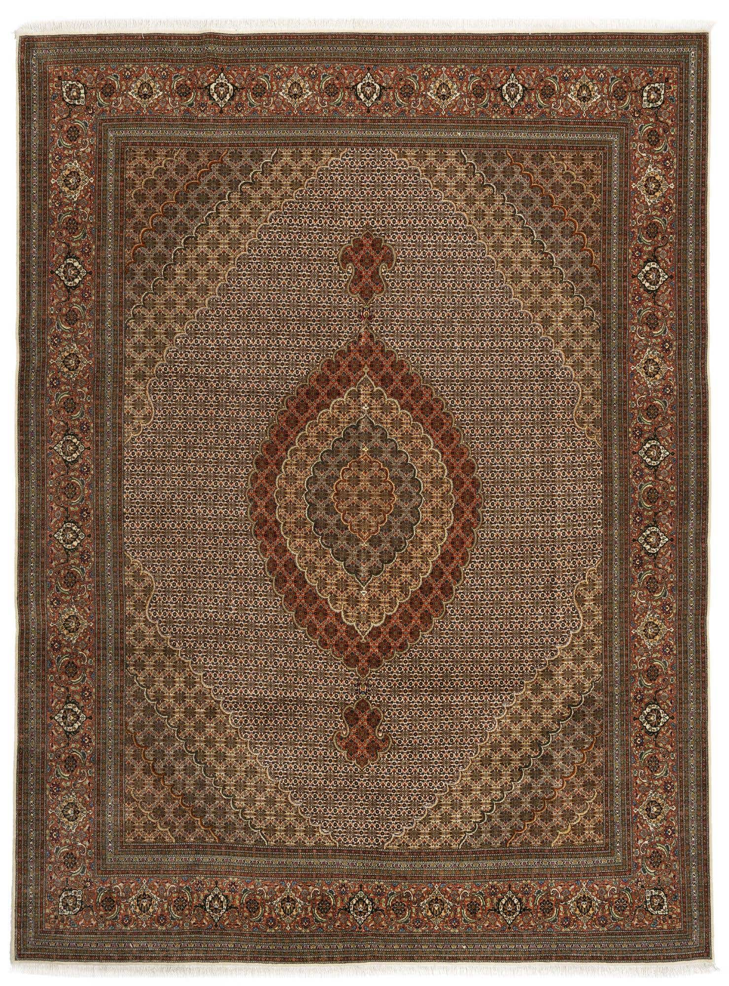 9' 10 x 12' 11 Tabriz Mahi Rug