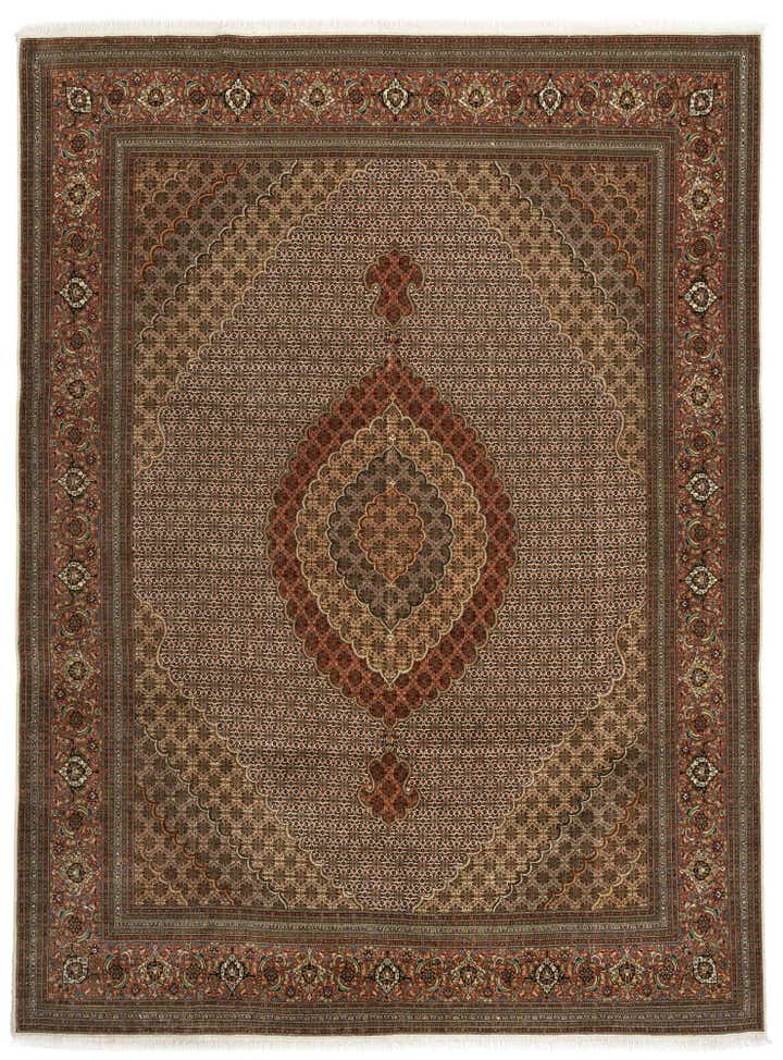 9' 10 x 12' 11 Tabriz Mahi Rug