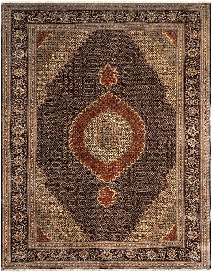 Detail image of 6' 8 x 10' 2 Tabriz Mahi Rug