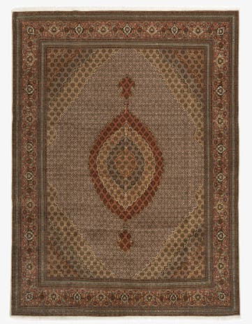9' 10 x 12' 11 Tabriz Mahi Rug