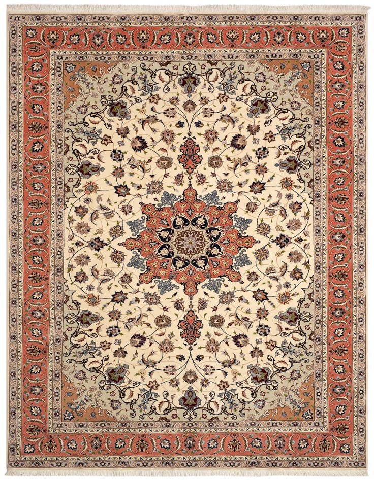 Detail image of 6' 8 x 10' 1 Tabriz Rug