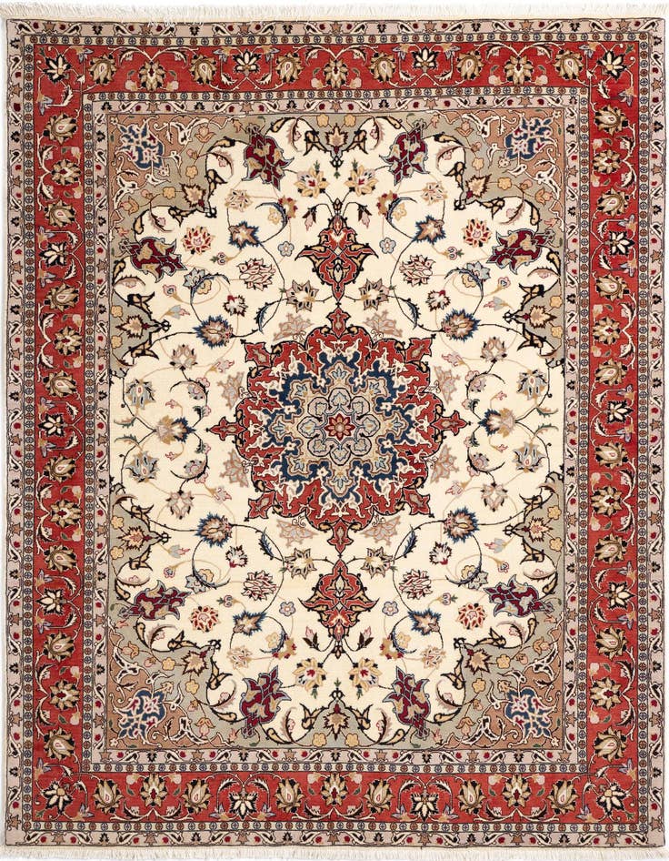 Detail image of 5' x 7' Tabriz Rug