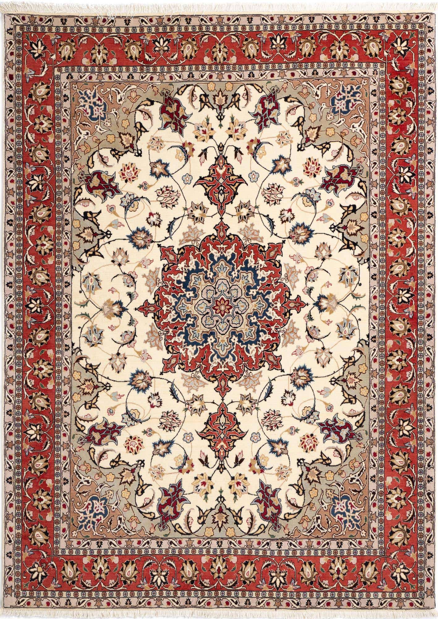 5' x 7' Tabriz Rug