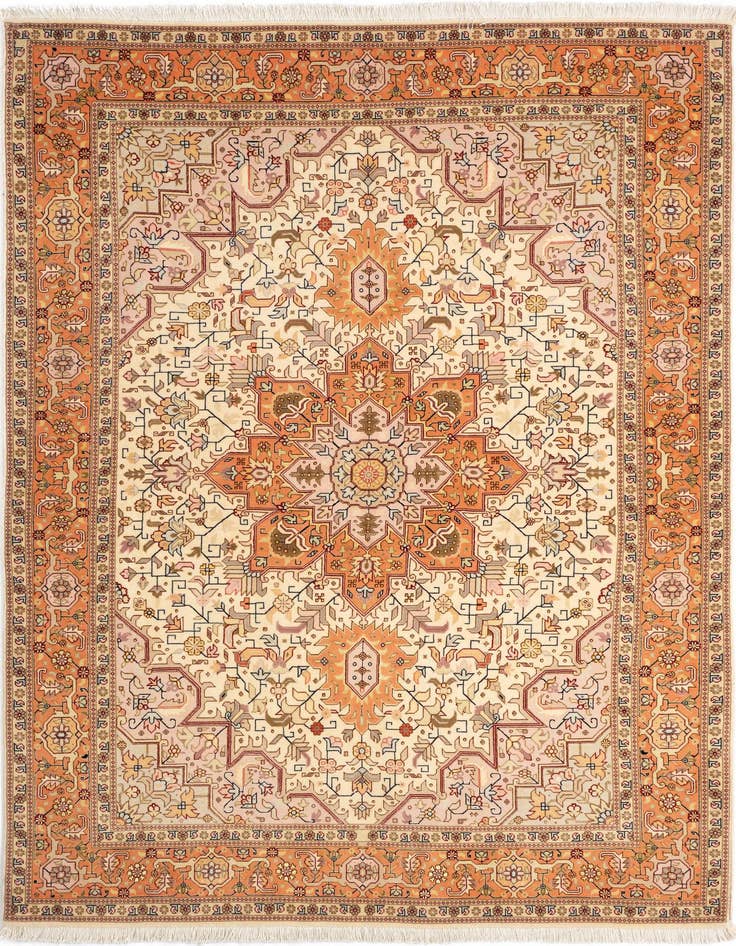 Detail image of 4' 10 x 7' 1 Tabriz Rug