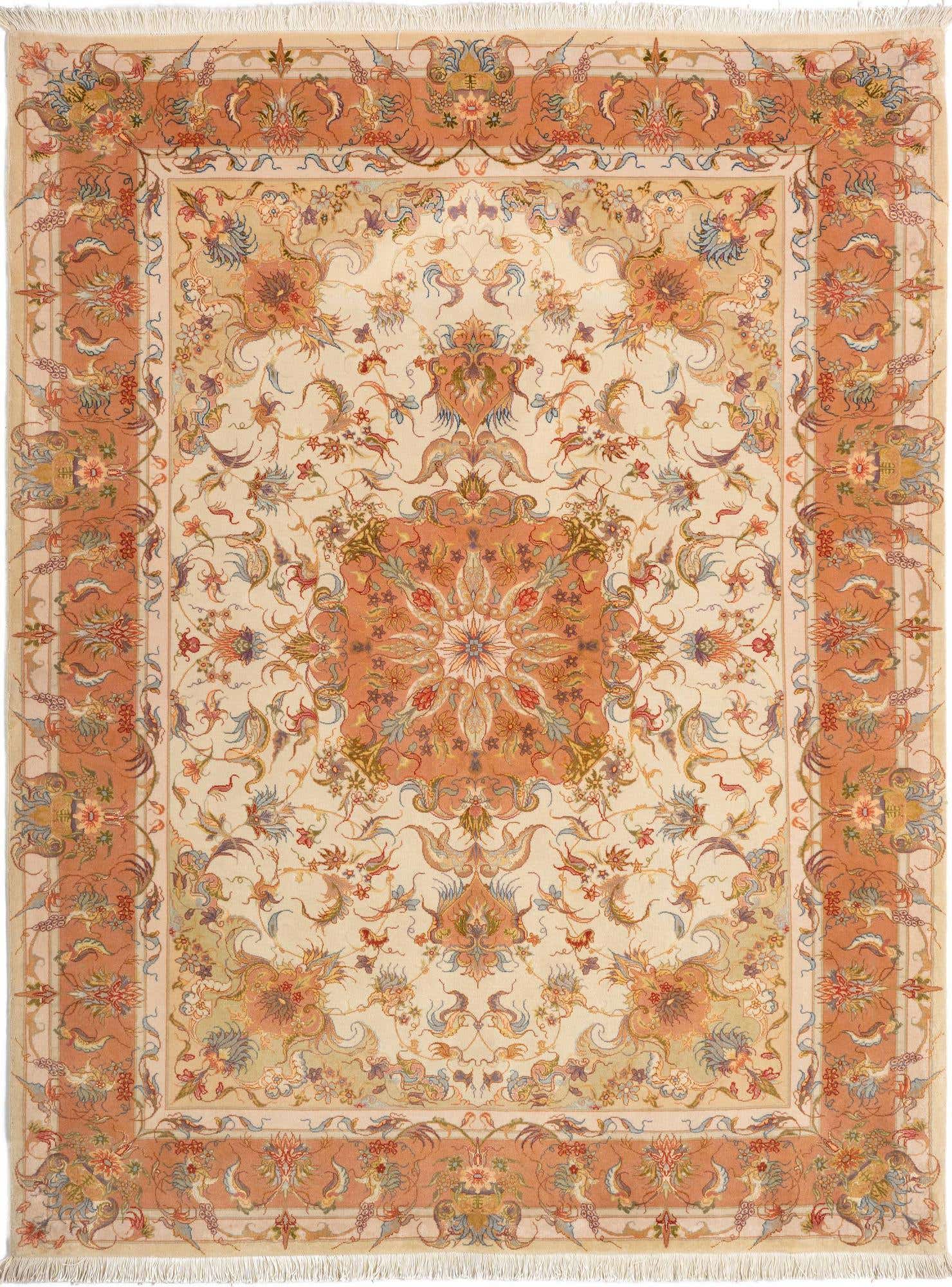 5' 1 x 6' 9 Tabriz Rug