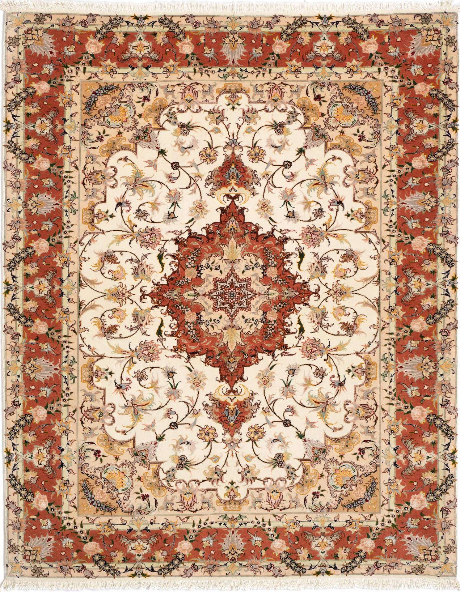 4' 10 x 6' 6 Tabriz Rug