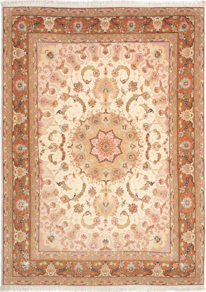 4' 11 x 7' 1 Tabriz Rug