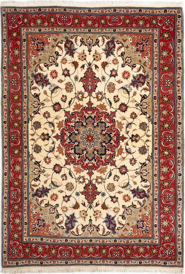 Detail image of 5' x 7' 3 Tabriz Rug