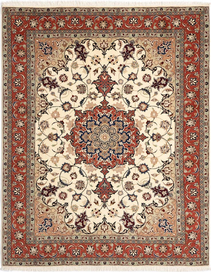 Detail image of 5' 1 x 6' 8 Tabriz Rug