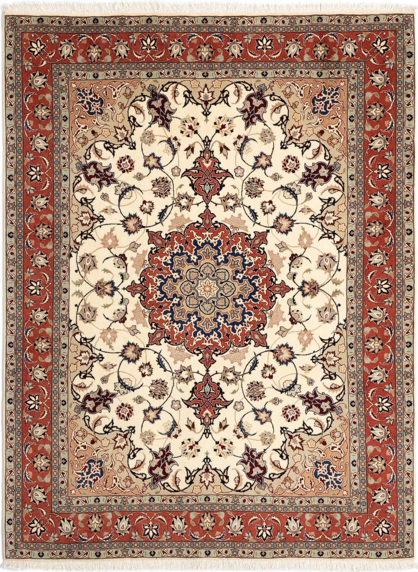 5' 1 x 6' 8 Tabriz Rug