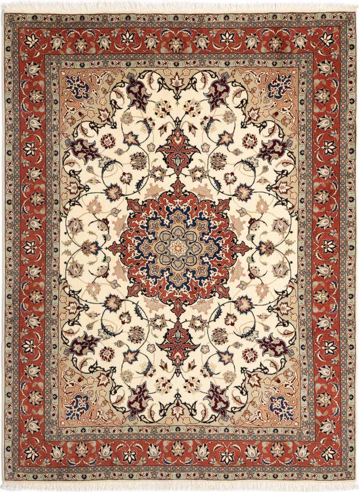 5' 1 x 6' 8 Tabriz Rug
