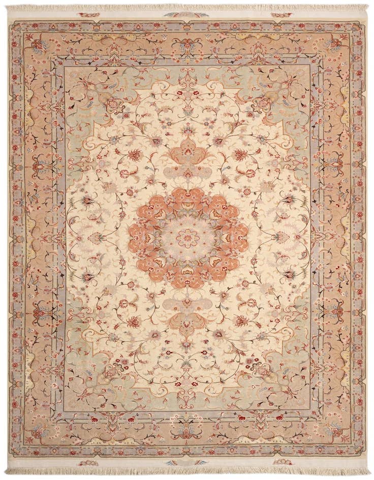 Detail image of 6' 7 x 10' 2 Tabriz Rug