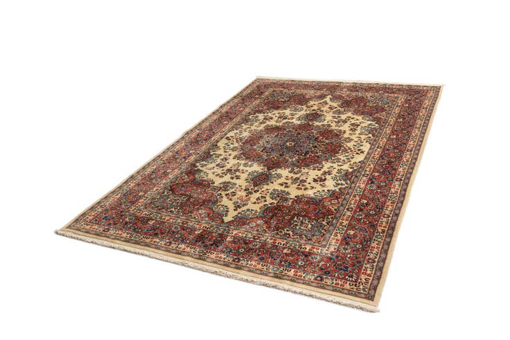 Detail image of 6' 6 x 9' 9 Tabriz Wool Rug