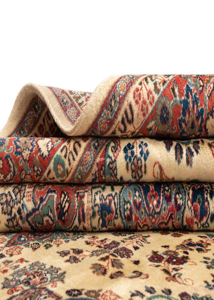 6' 6 x 9' 9 Tabriz Wool Rug