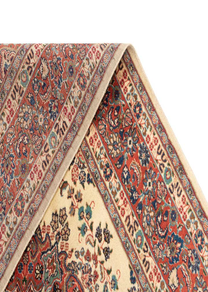 6' 6 x 9' 9 Tabriz Wool Rug