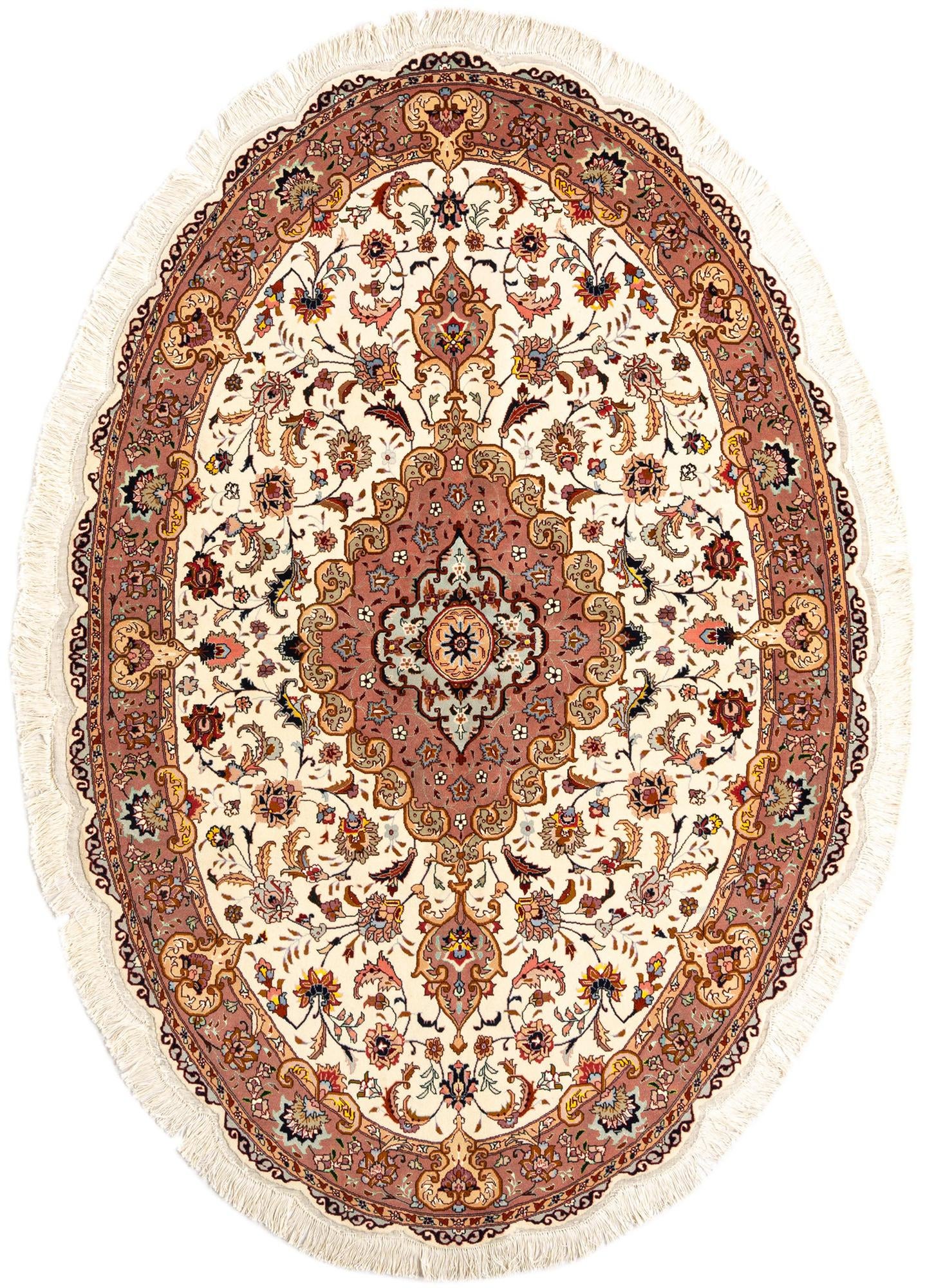 4' 9 x 6' 9 Tabriz Rug