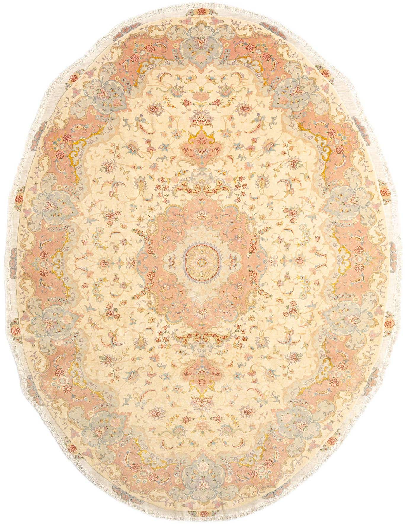 6' 9 x 10' Tabriz Rug