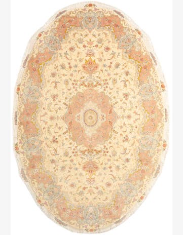 6' 9 x 10' Tabriz Rug