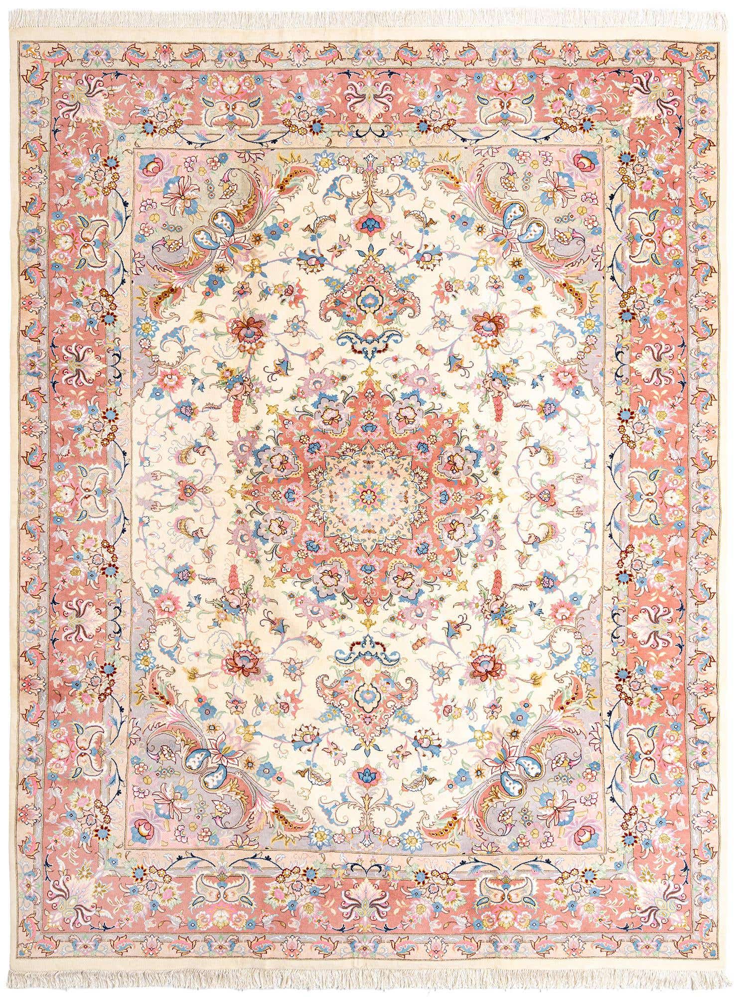 9' 8 x 13' Tabriz Rug