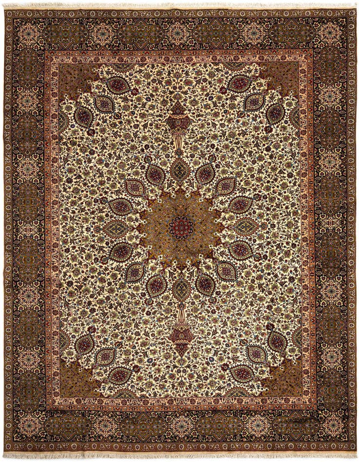 Detail image of 9' 9 x 13' 7 Tabriz Rug