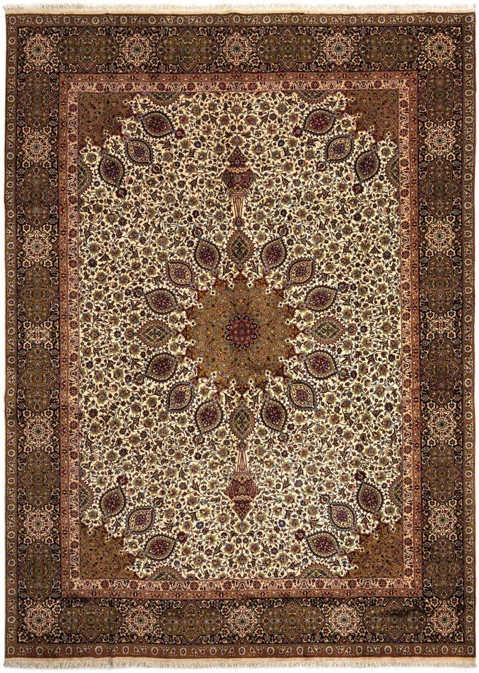 Detail image of 9' 9 x 13' 7 Tabriz Rug