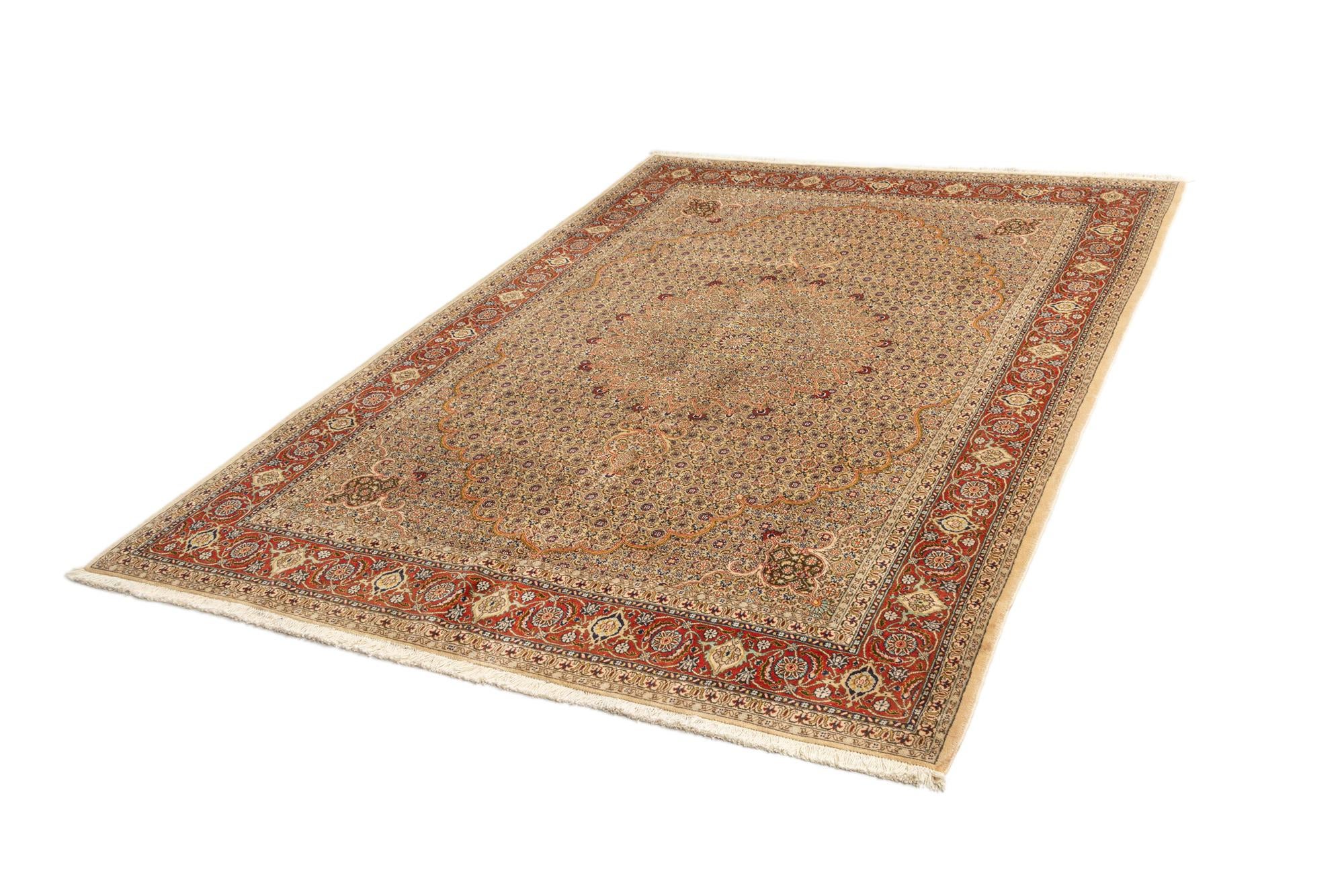 6' 6 x 9' 6 Tabriz Wool Rug