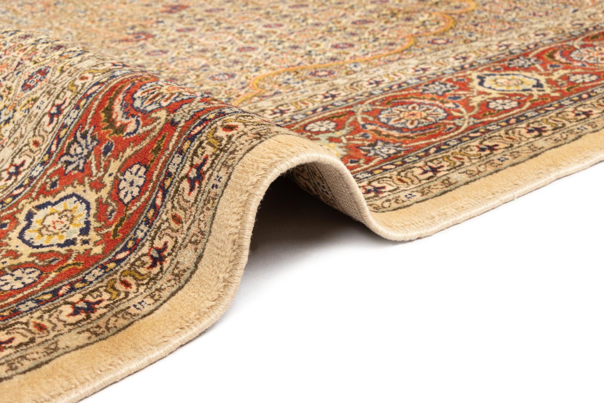6' 6 x 9' 6 Tabriz Wool Rug